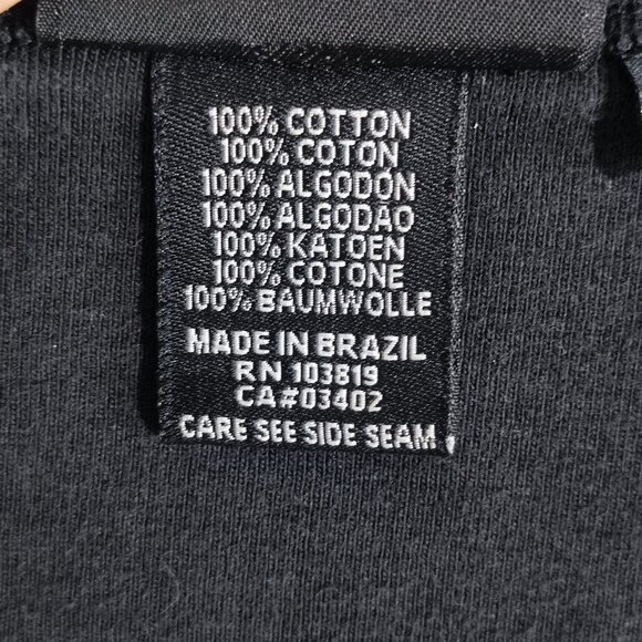 Harley-Davidson shirt women's size M black with graphic design crew neck - Picture 7 of 10